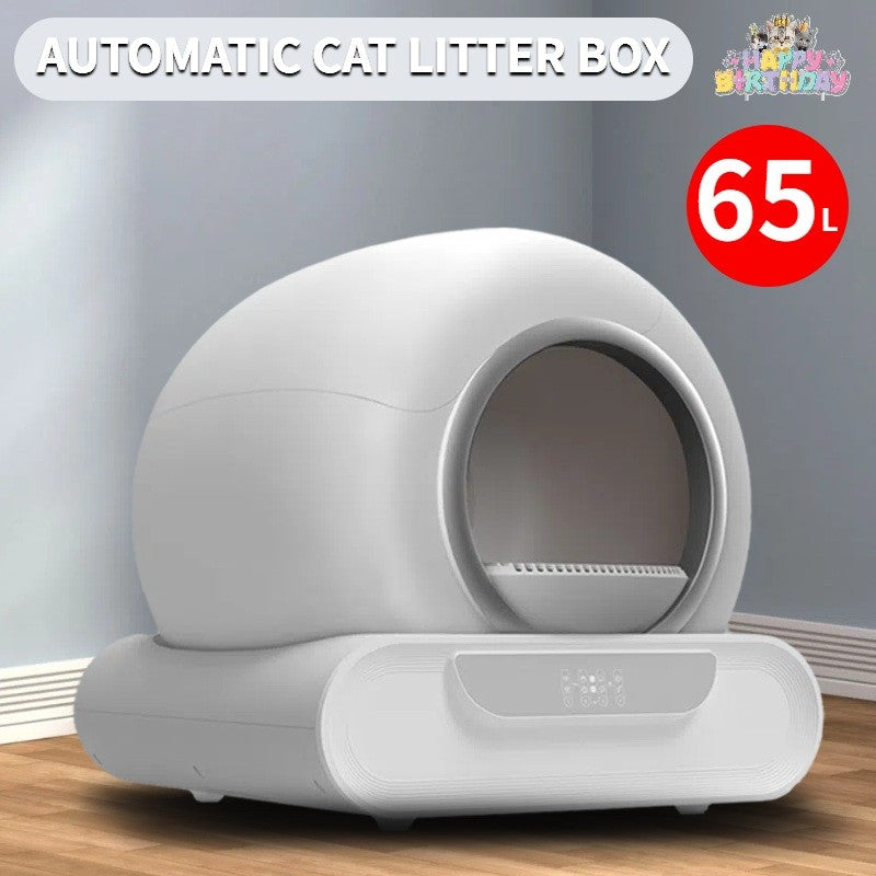 Self Cleaning Cat Litter Box 65L Smart App | Simpledeals
