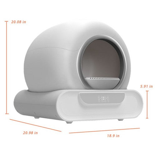 Self Cleaning Cat Litter Box 65L Smart App | Simpledeals