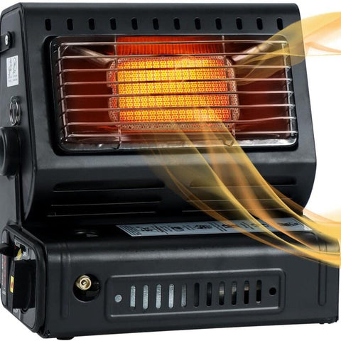 Portable Butane Gas Heater for Camping and Survival