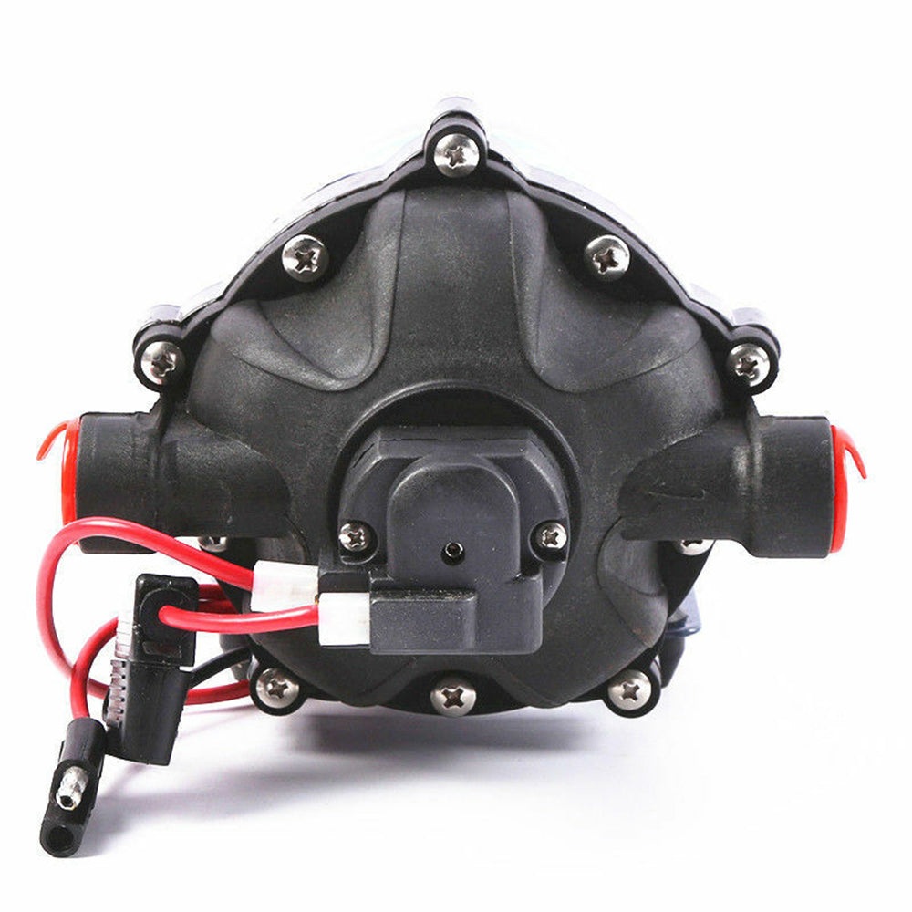 12V Washdown Pump Kit 6.6GPM with Hose and Spray Nozzle