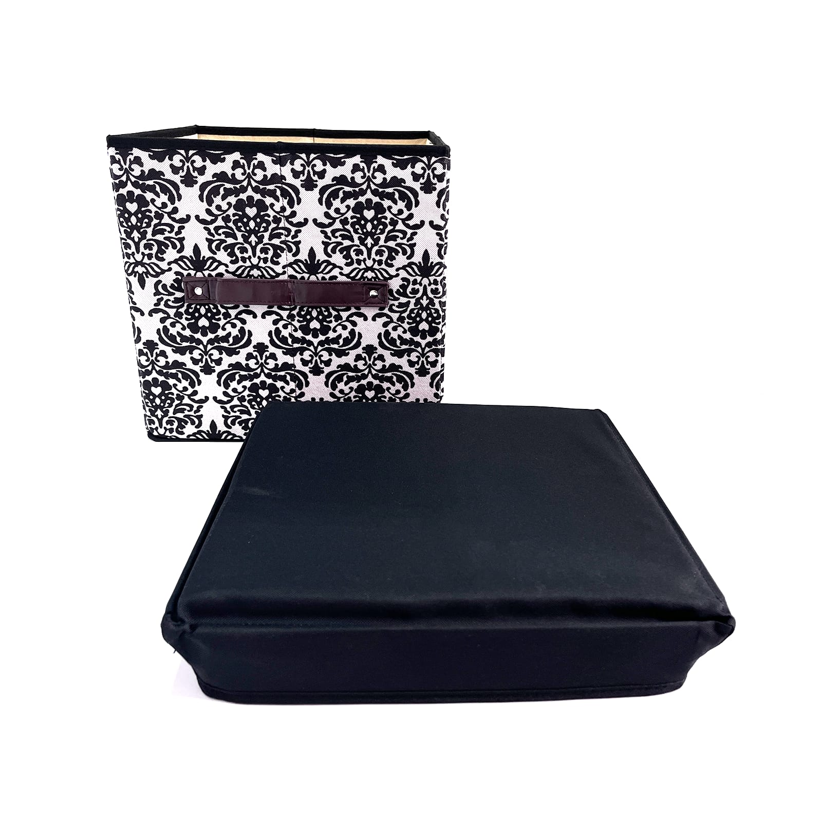 Folding Storage Ottoman Stool