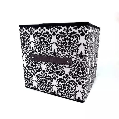 Folding Storage Ottoman Stool
