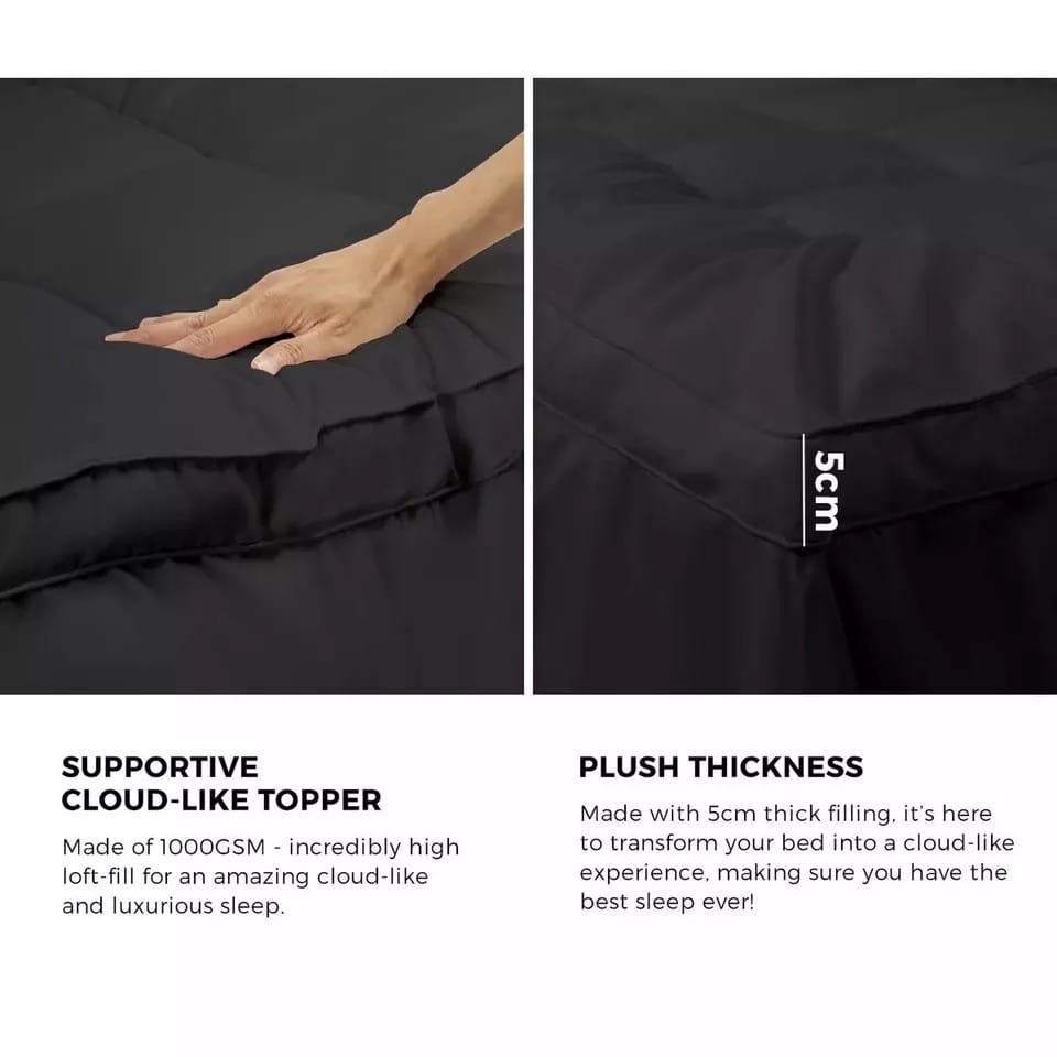Pillowtop Mattress Topper Luxury queen