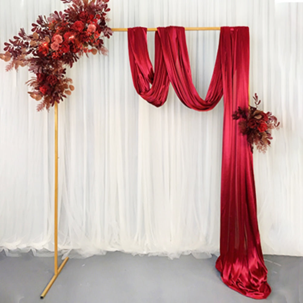 Gold Wedding Arch Flower Display Stand 2.2M