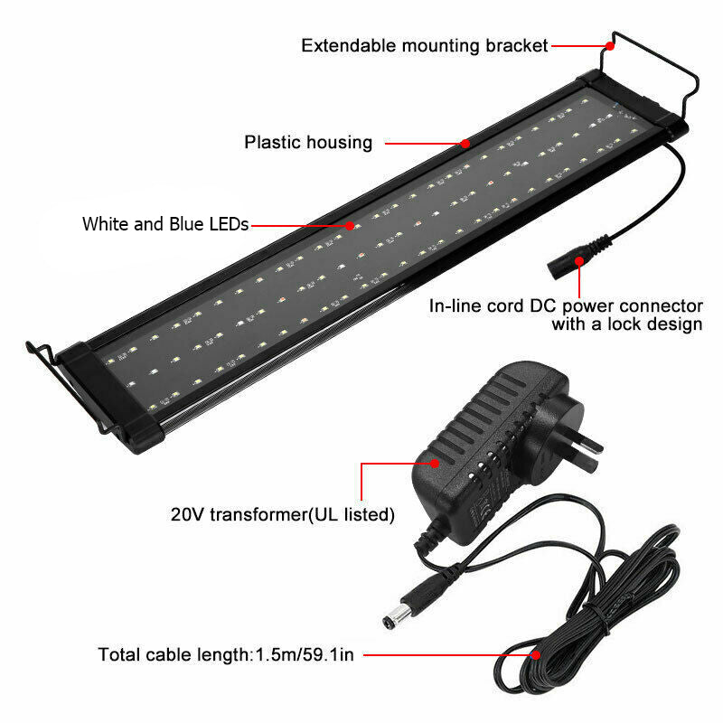 90Cm Full Spectrum Aquarium Led Light Bar