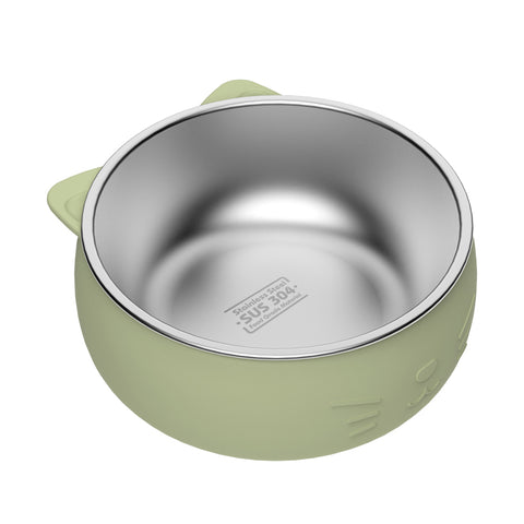 Remi Bowl 2 In 1 - Avocado Cream/Olive Green/Pink Clay