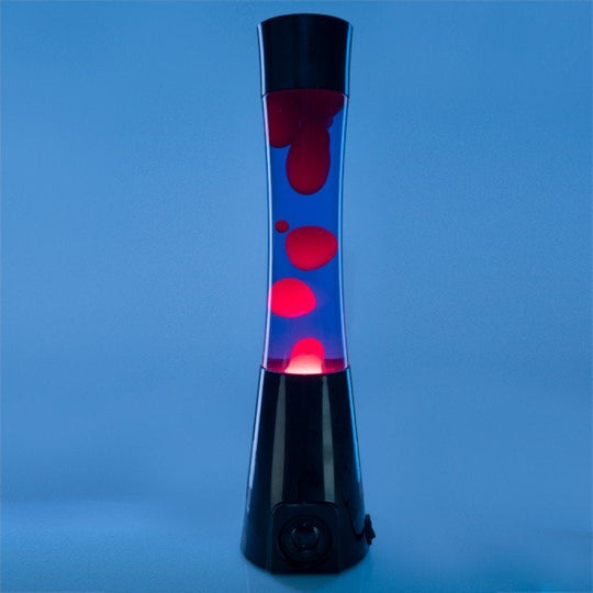 Bluetooth Speaker Lava Lamp Black/Purple/Red Motion - Bluetooth Speakers