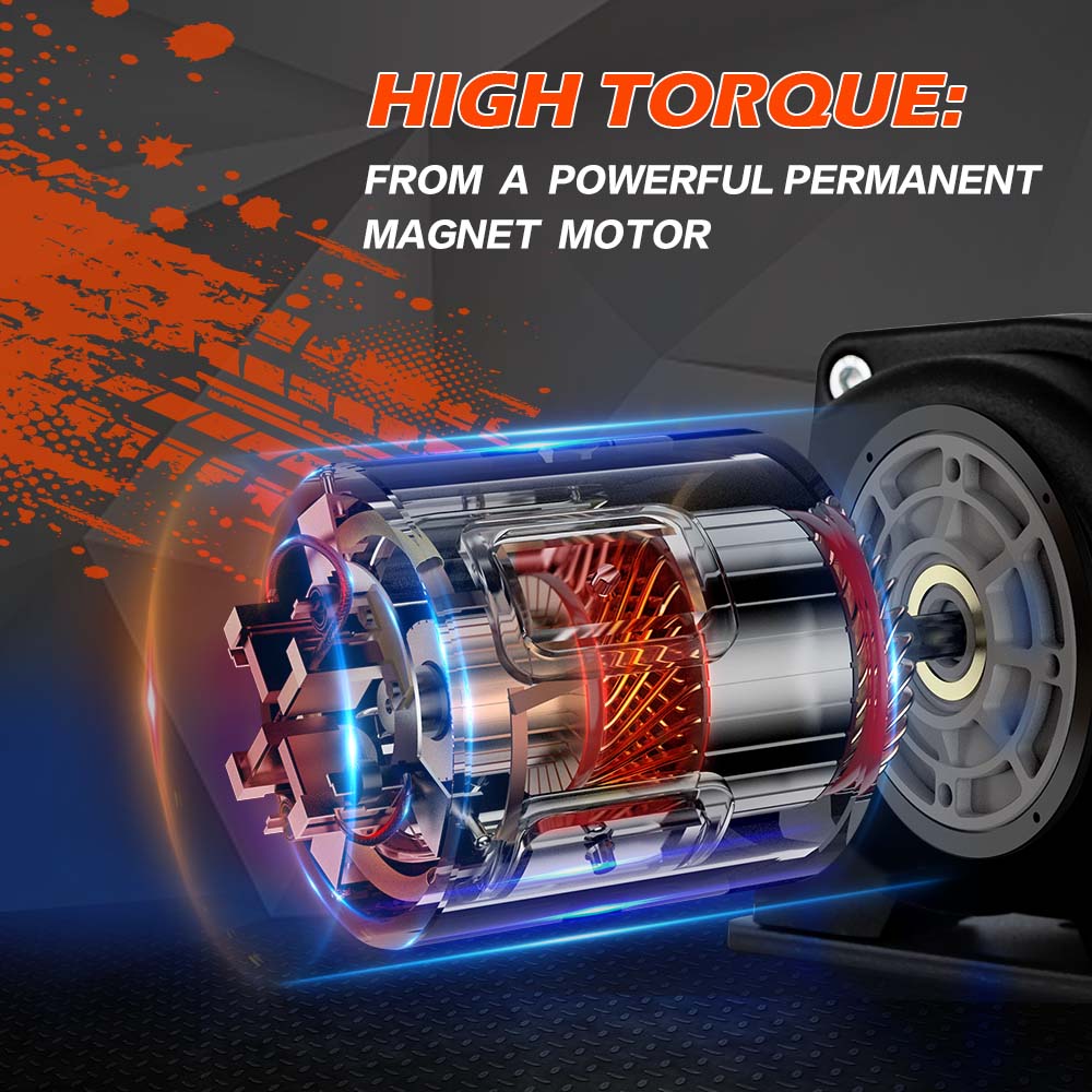 4500Lb Electric Winch Steel Cable & 5.5Mx13M Synthetic Rope