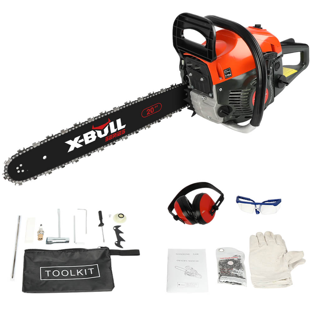 62Cc 20 Bar Petrol Chainsaw E-Start Commercial