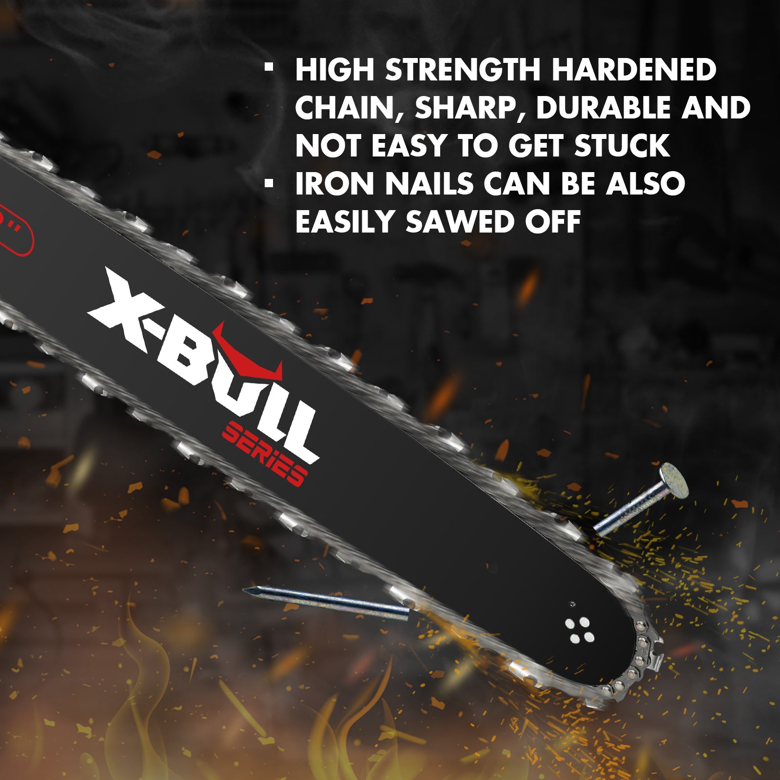 62Cc 20 Bar Petrol Chainsaw E-Start Commercial