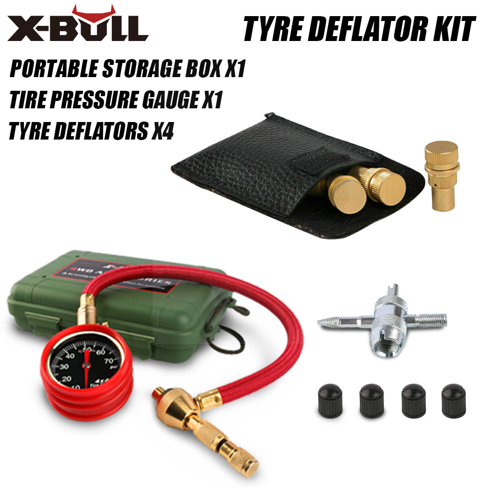 Tyre Deflators Tire Automatic 4Wd Pressure Gauge 4 Brass Deflator | Kitchen & Bathroom DIY - photo 6