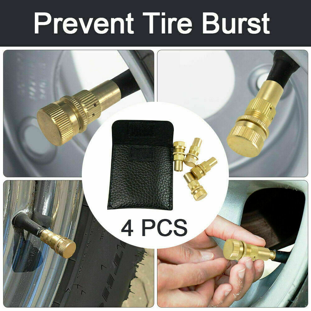 Tyre Deflators Tire Automatic 4Wd Pressure Gauge 4 Brass Deflator, Kitchen & Bathroom DIY - photo 7