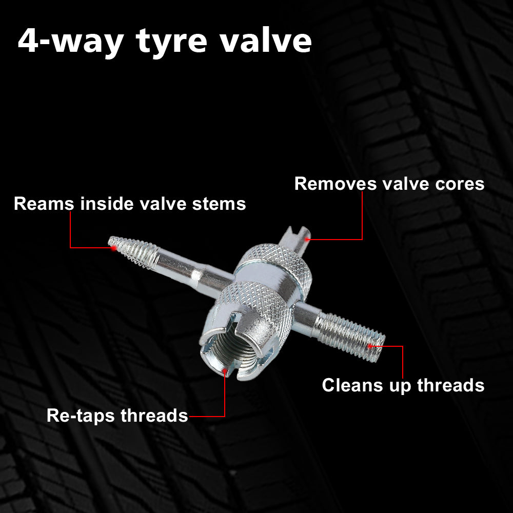 Tyre Deflators Tire Automatic 4Wd Pressure Gauge 4 Brass Deflator | Kitchen & Bathroom DIY