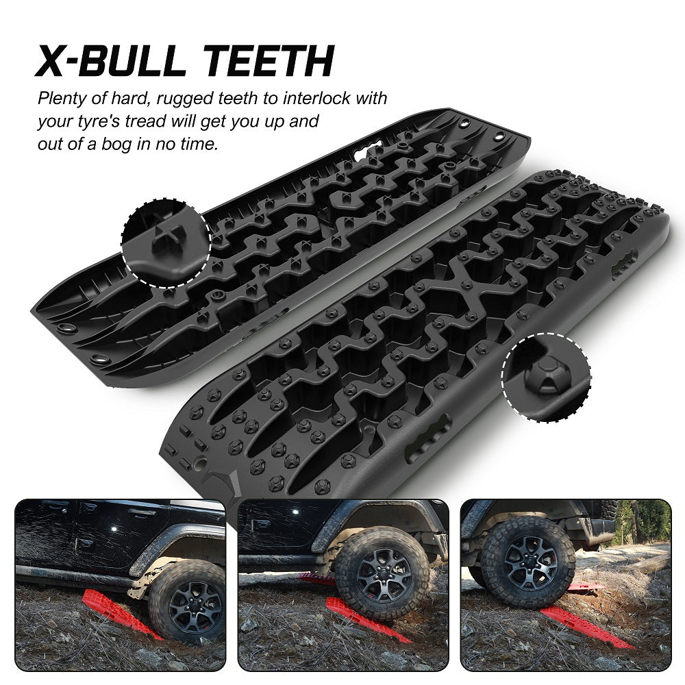 Recovery Tracks Sand Tracks Kit Carry Bag Mounting Pin Sand/Snow/Mud 10T 4Wd