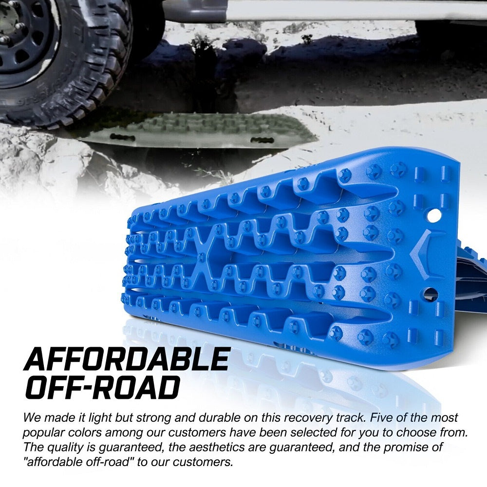 Recovery Tracks Sand Tracks Kit Carry Bag Mounting Pin Sand/Snow/Mud 10T 4Wd