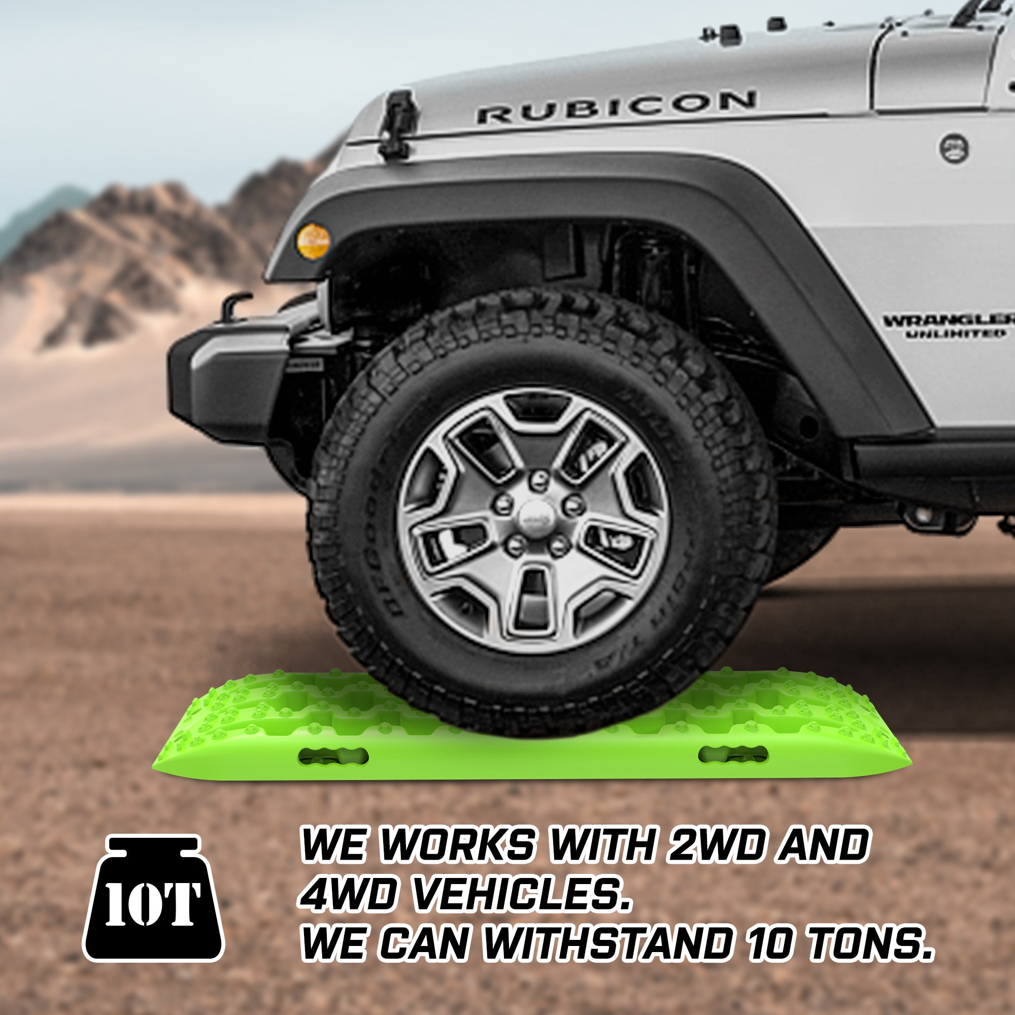 Recovery Tracks Sand Tracks Kit Carry Bag Mounting Pin Sand/Snow/Mud 10T 4Wd