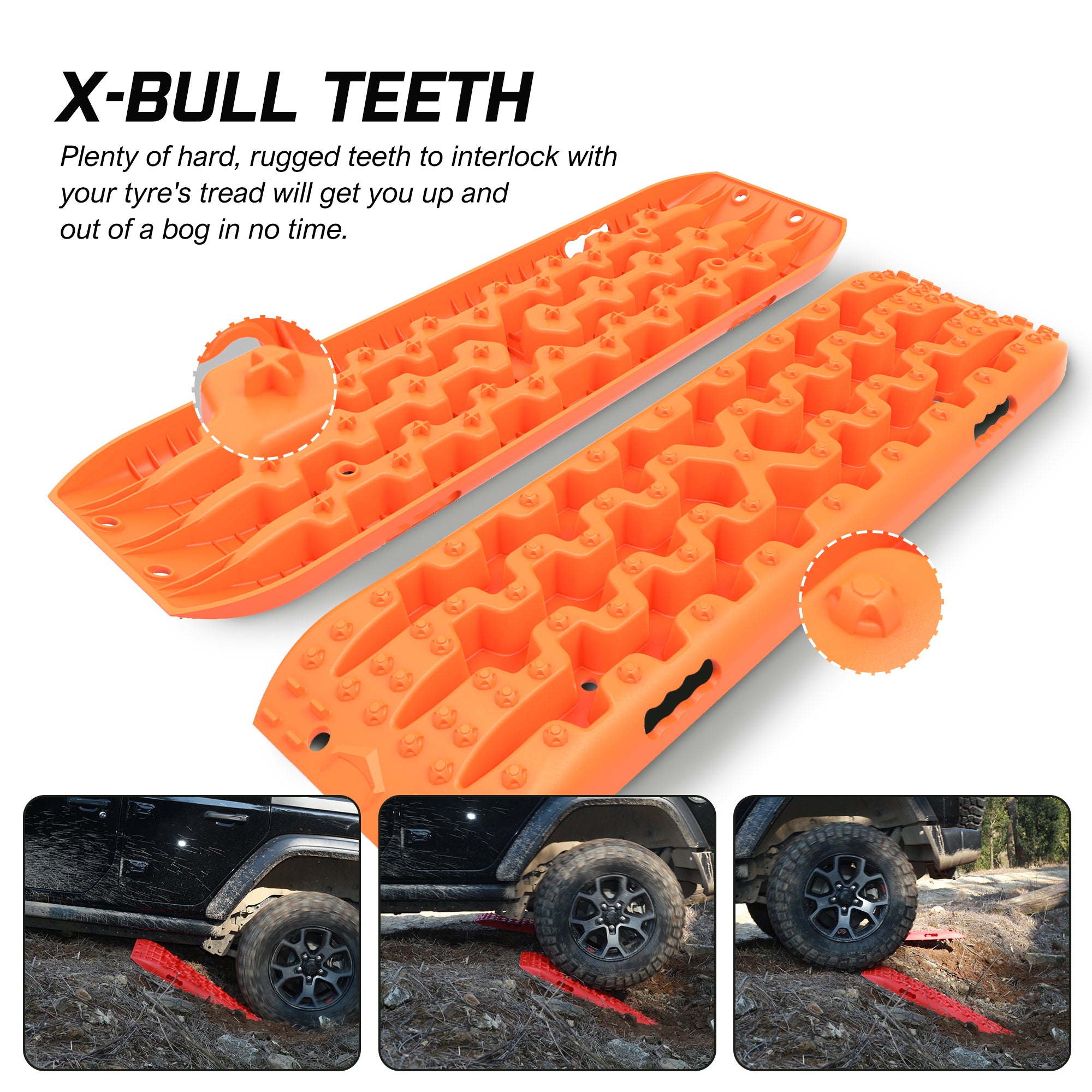Recovery Tracks Sand Tracks Kit Carry Bag Mounting Pin Sand/Snow/Mud 10T 4Wd