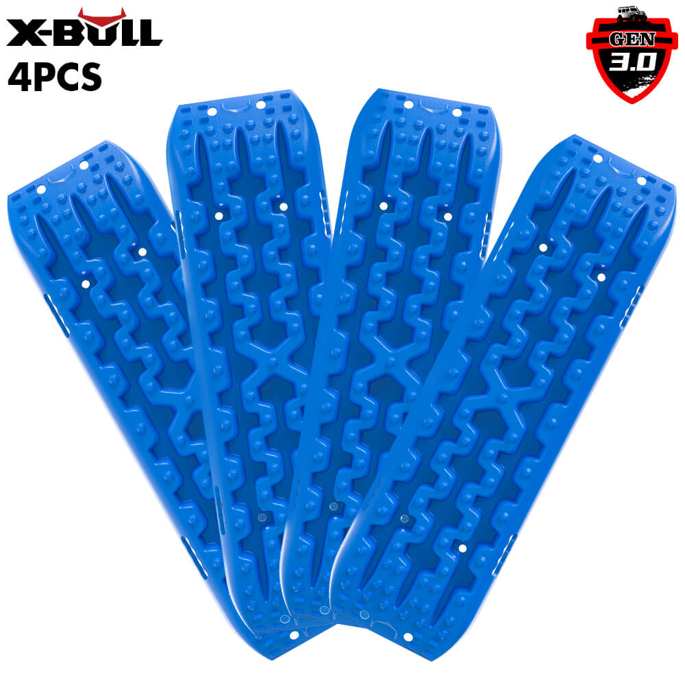 Recovery Tracks Mud Snow / Grass 4X4 Caravan 2Pairs 4Wd Gen 3.0 - Blue | Blue colour