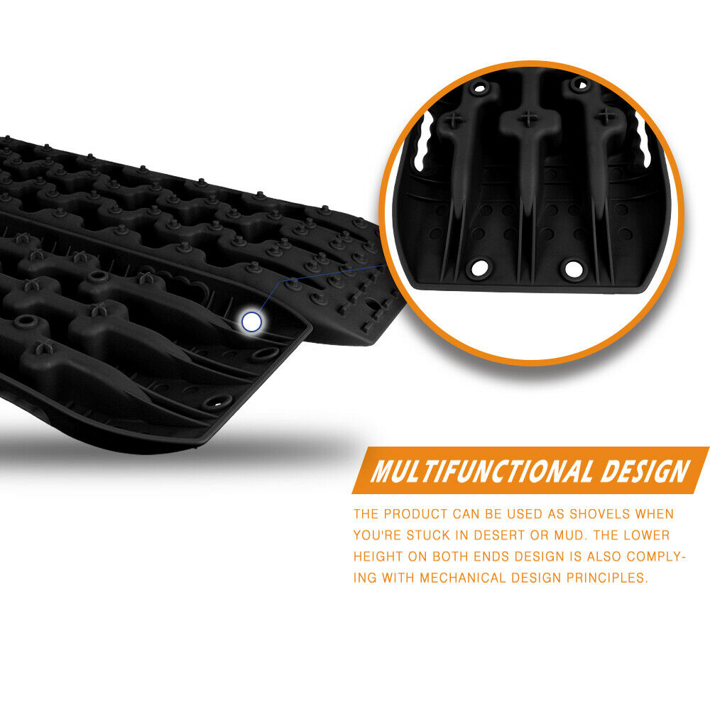Recovery Tracks Sand Trucks Offroad With 4Pcs Mounting Pins 4Wdgen 2.0 - Blue/Orange/Black/Red