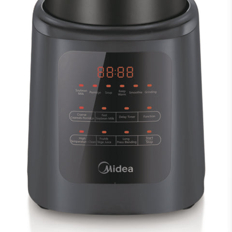 Midea High Speed Blender Automatic Heating Smart Touch Control Panel