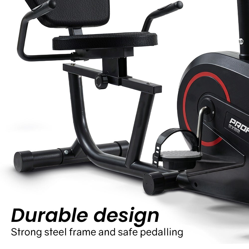 Exercise Bike Magnetic with LCD Display 8 Resistance Levels