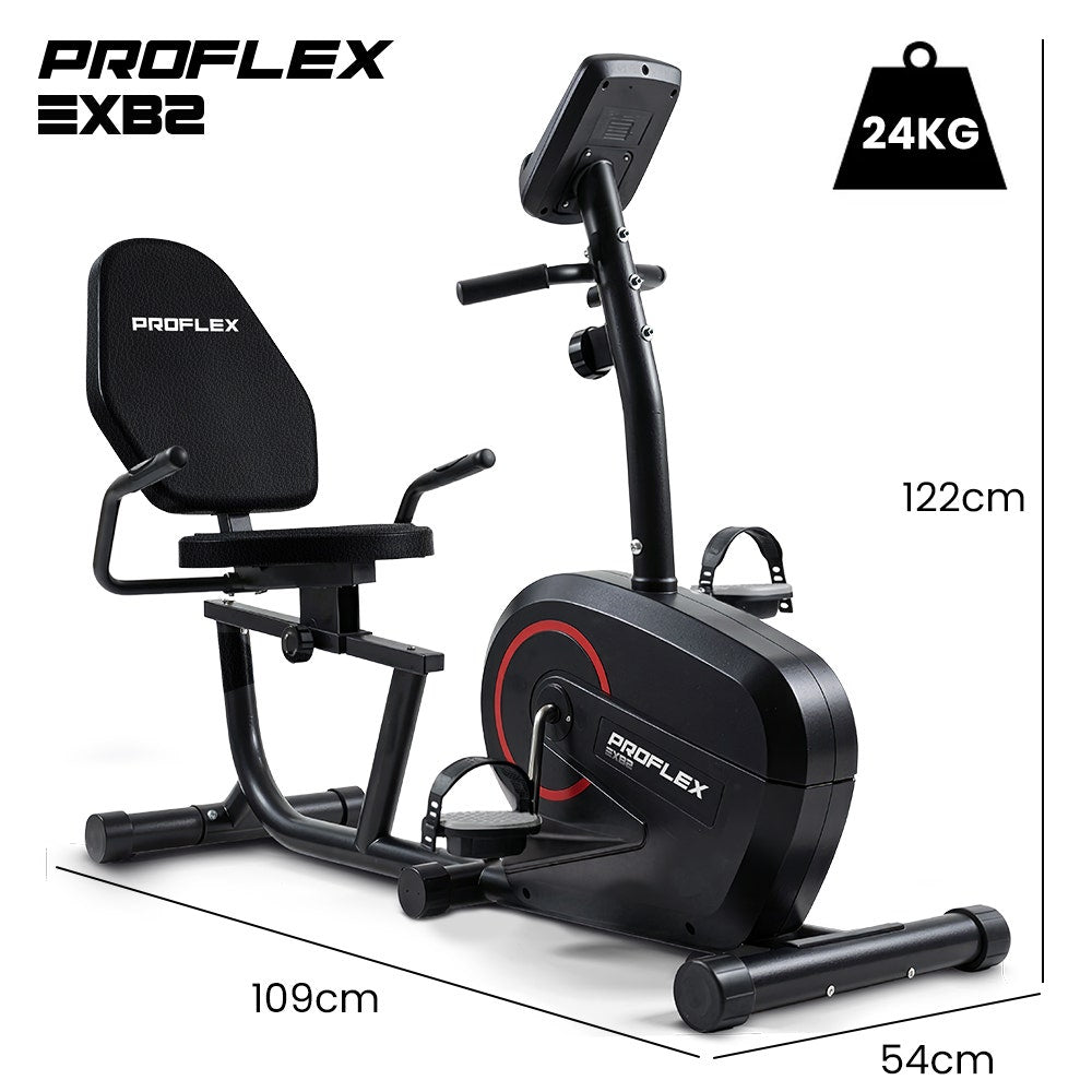 Exercise Bike Magnetic with LCD Display 8 Resistance Levels
