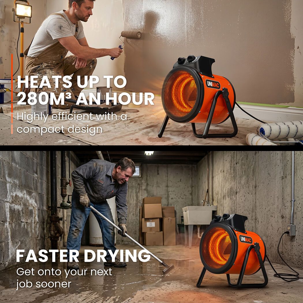 3kW Electric Space Heater 15A | Simpledeals