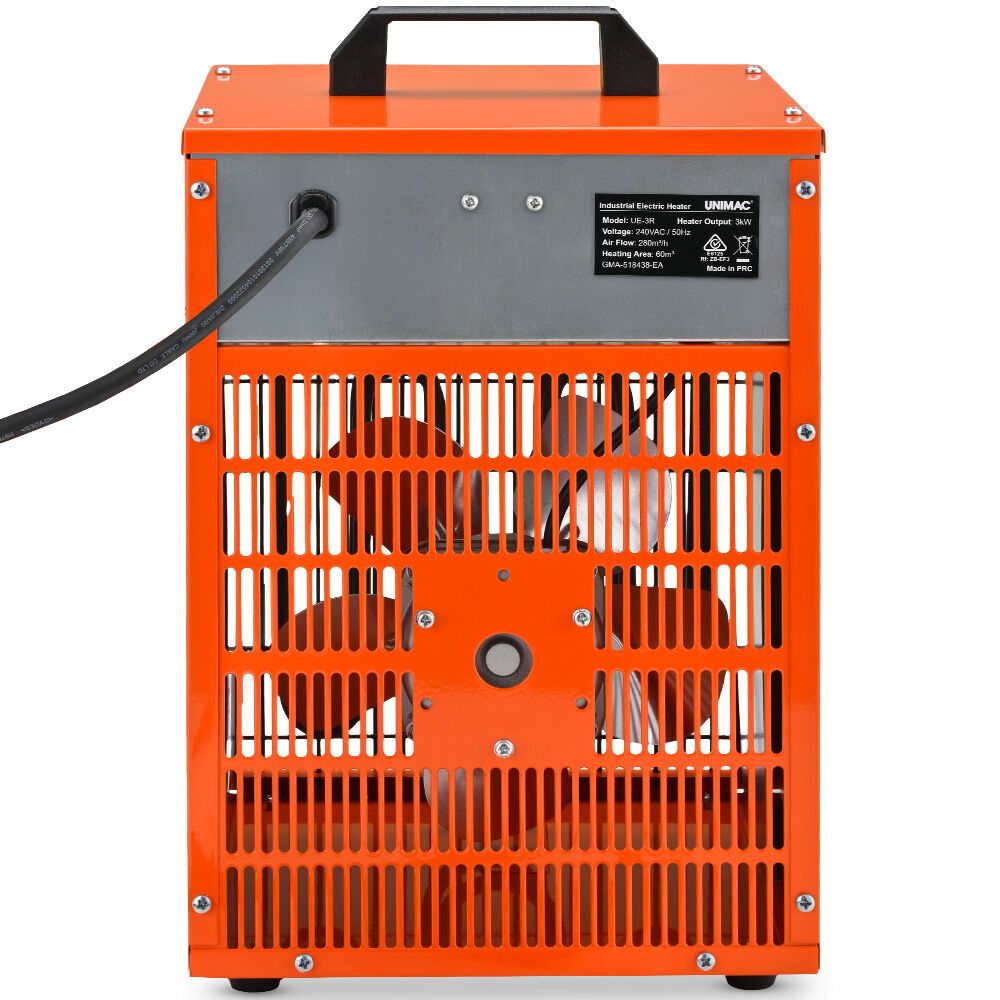 3kW Industrial Fan Heater Workshop Garage | Simpledeals