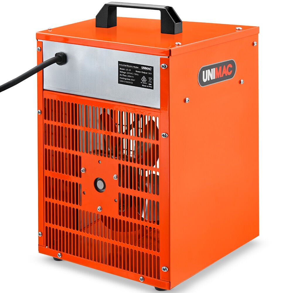 3kW Industrial Fan Heater Workshop Garage | Simpledeals