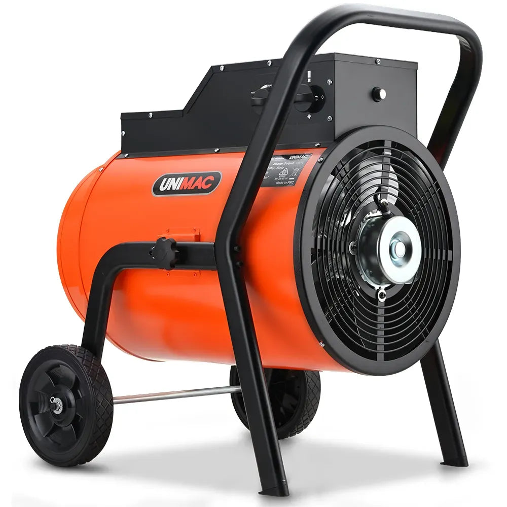 UNIMAC 15kW Industrial Fan Heater 3 Phase | Simpledeals