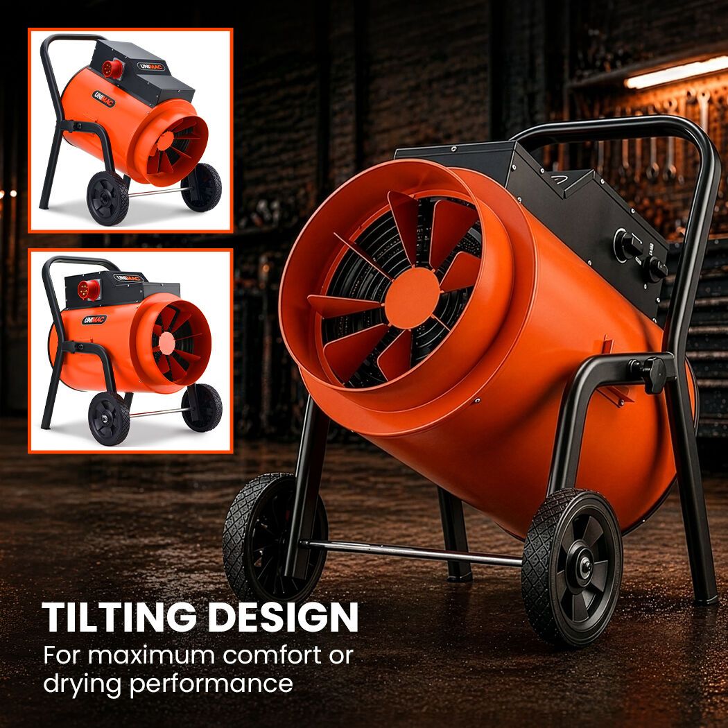 15kW Industrial Fan Heater 3 Phase | Simpledeals