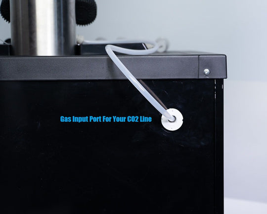 Kegmseries Xl Kegerator - Fastap Triple Tap - Beer Keg Fridge Kegmaster
