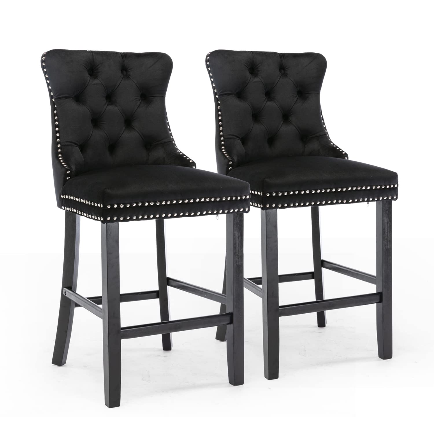 Tufted Velvet Kitchen - Black
