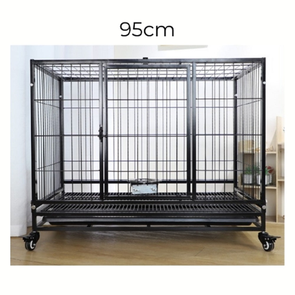 Dog Cage 38" with wheels