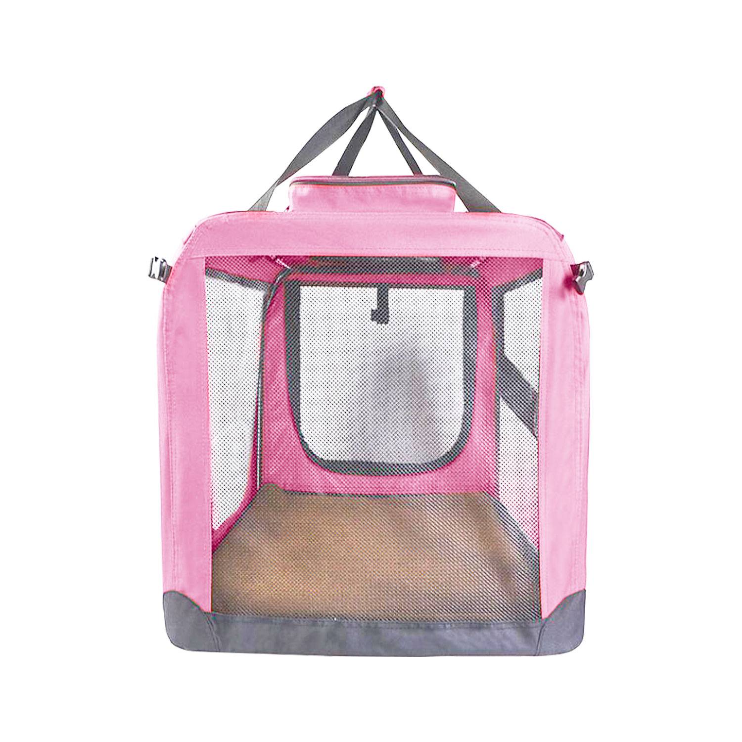 Portable Pet Carrier-Model 1-Xl and M Size Blue/Pink/Grey