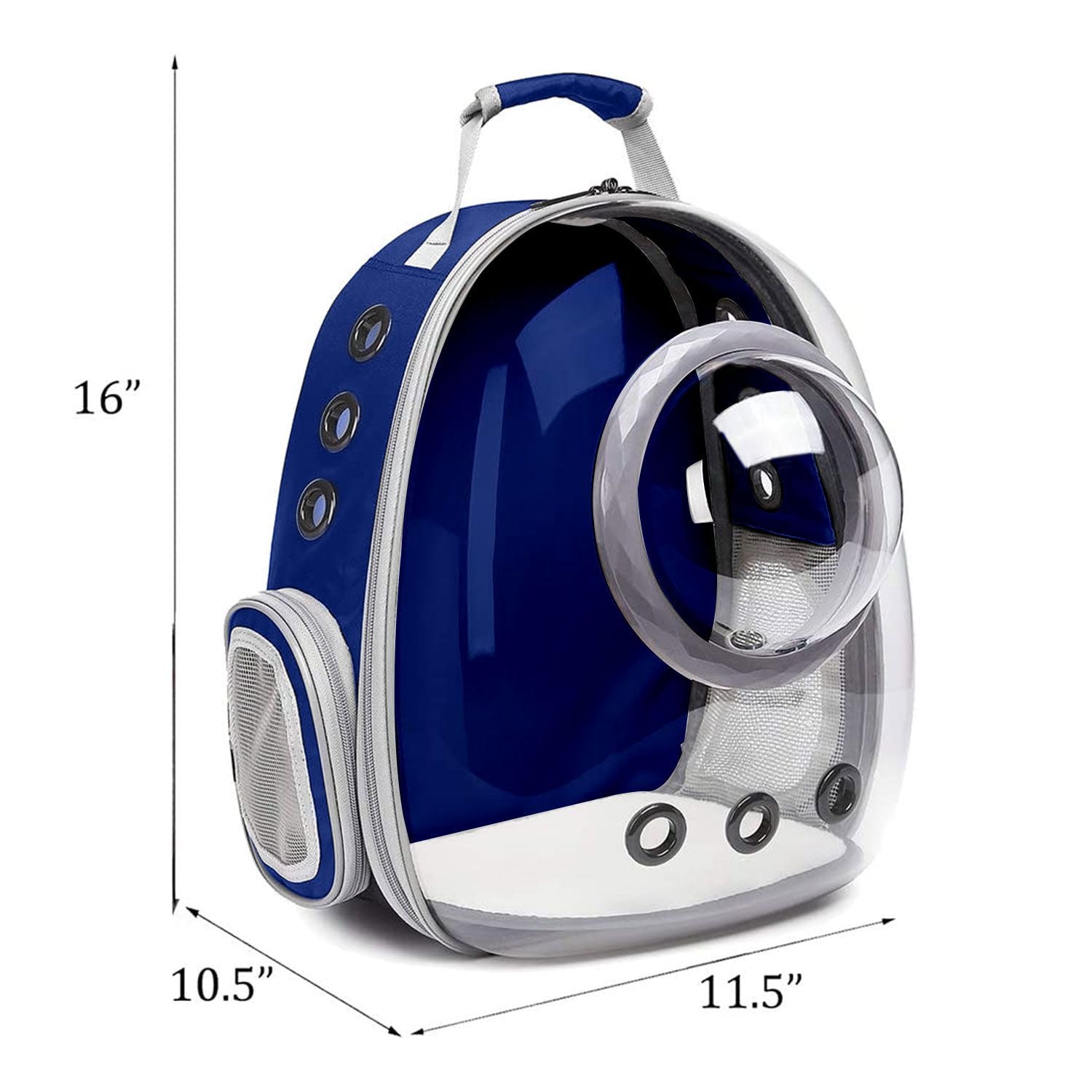 Space Capsule Backpack - Model 2 Blue