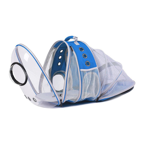 Expandable Space Capsule Backpack - Model 2 Blue