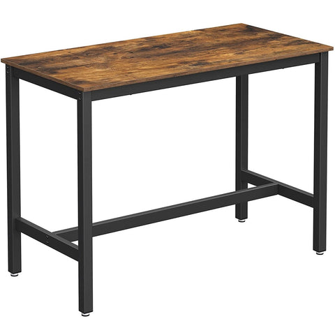 Industrial Bar Table With Metal Frame For Cocktails, Parties, And More
