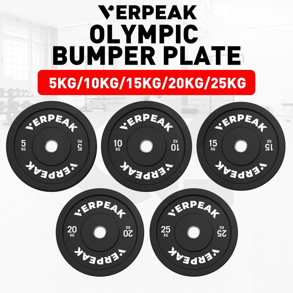 Black Bumper Weight Plates-Olympic (20Kgx1) Vp-Wp-103-Fp / Vp-Wp-103-Lx