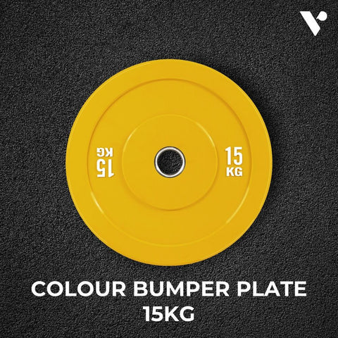 Colour Bumper Plate 15Kg Yellow Vp-Wp-107-Fp
