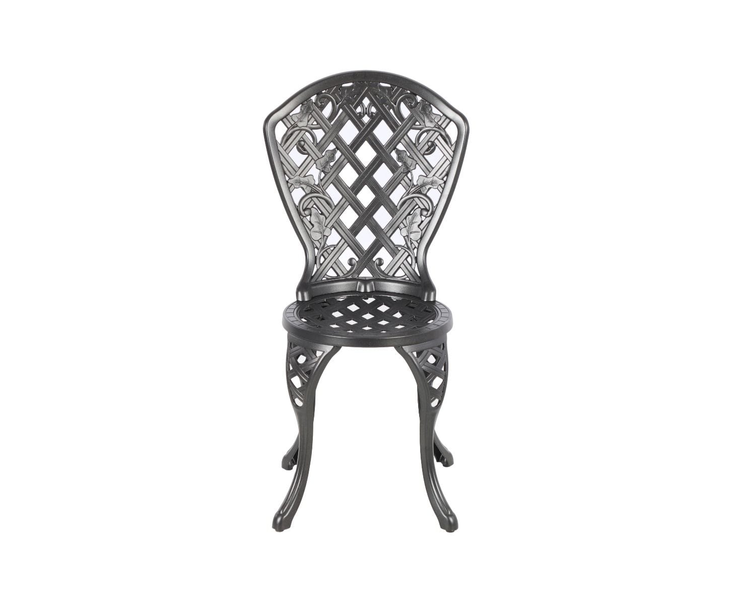 Aluminium Outdoor Chair White 47x50x93cm