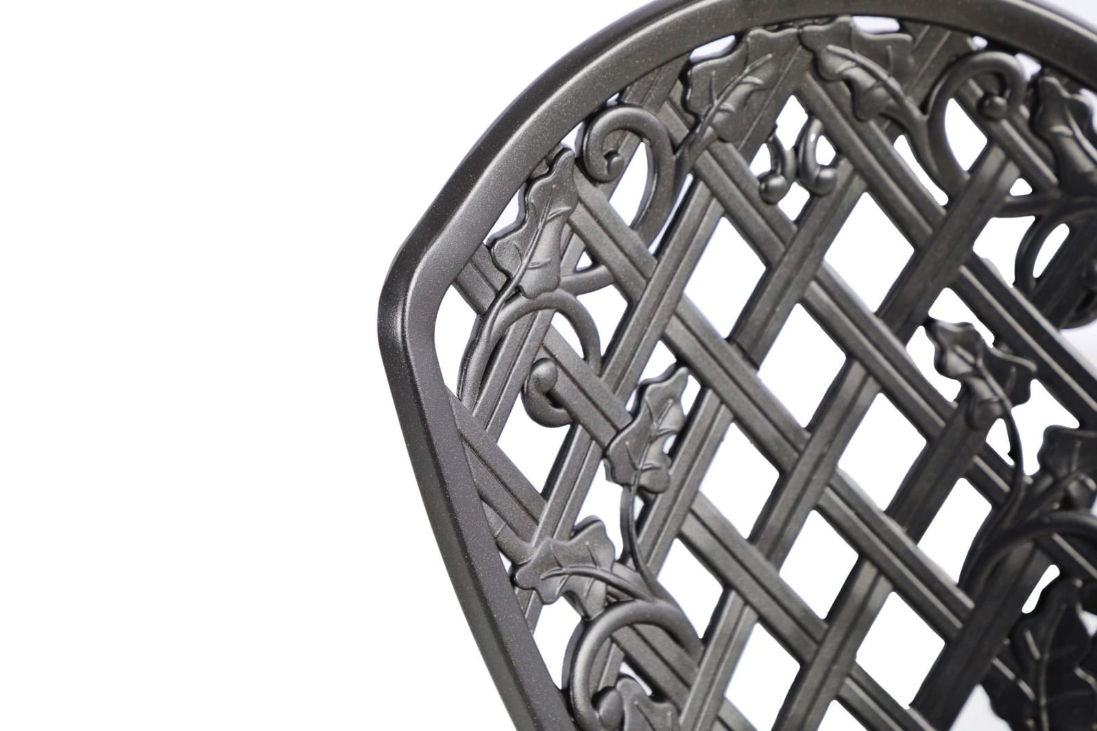 Aluminium Outdoor Chair White 47x50x93cm