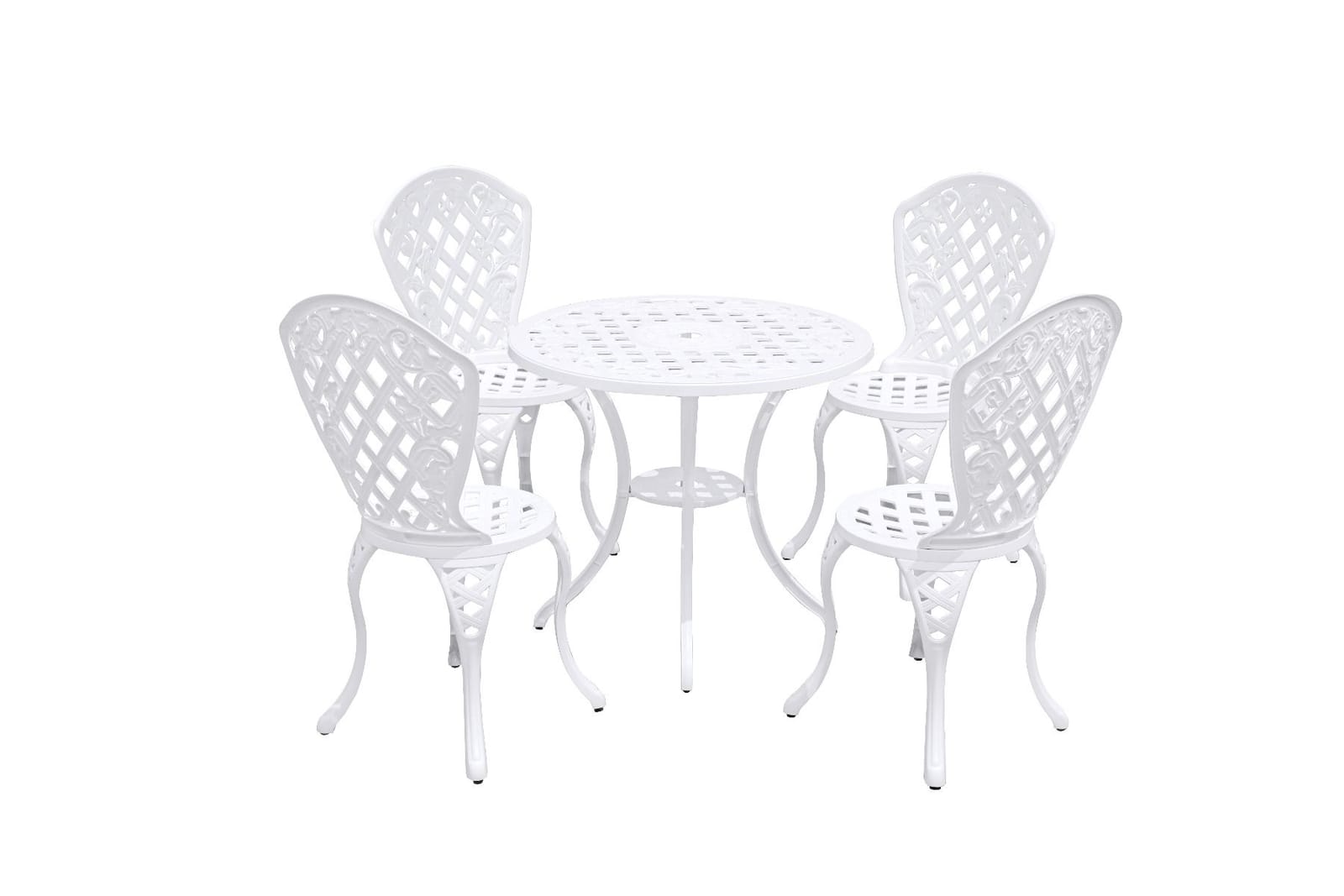 Outdoor 5 Piece Aluminium Setting 47x50x93cm
