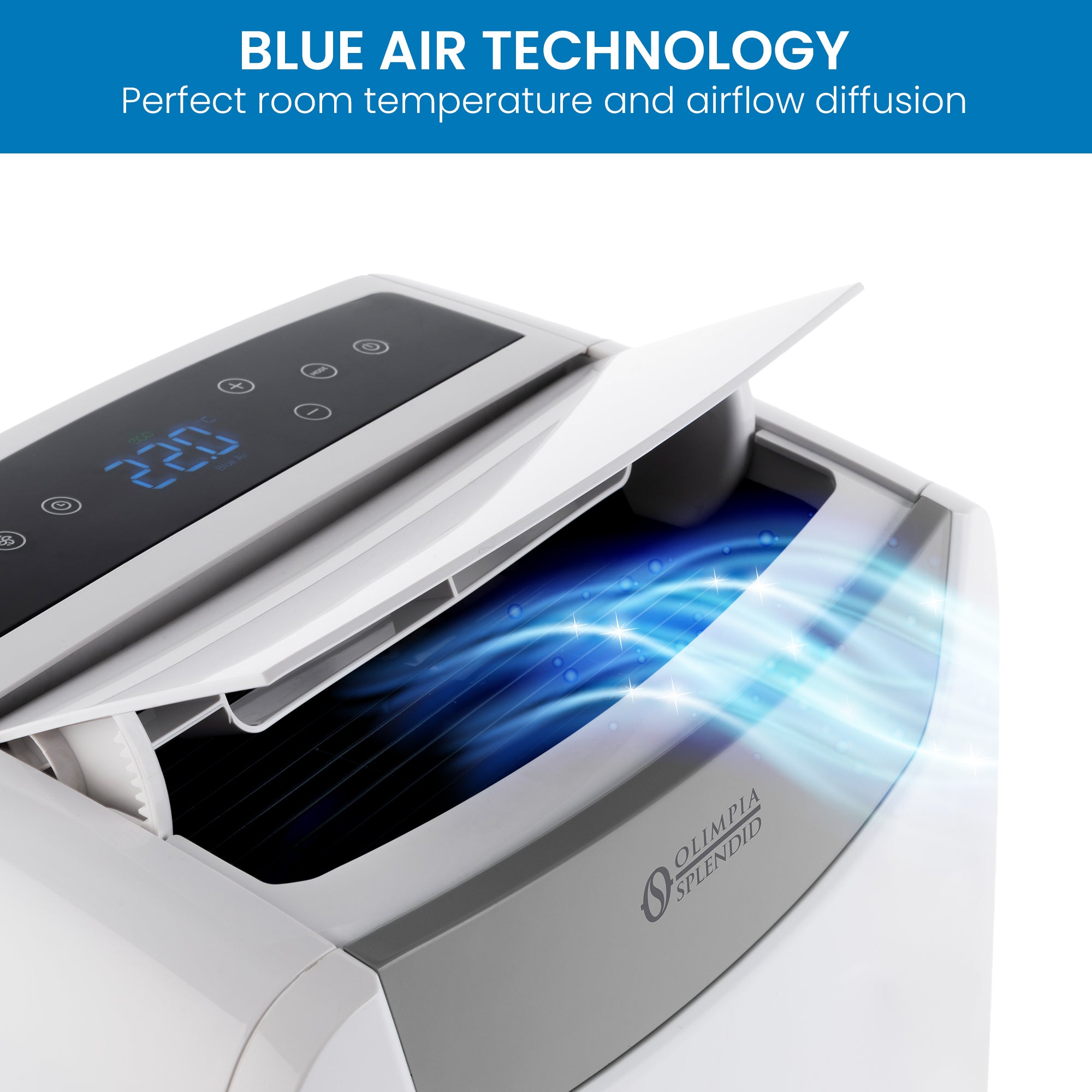 3.5kW Portable Air Conditioner Wifi Remote Cooling Heating Quiet Unit