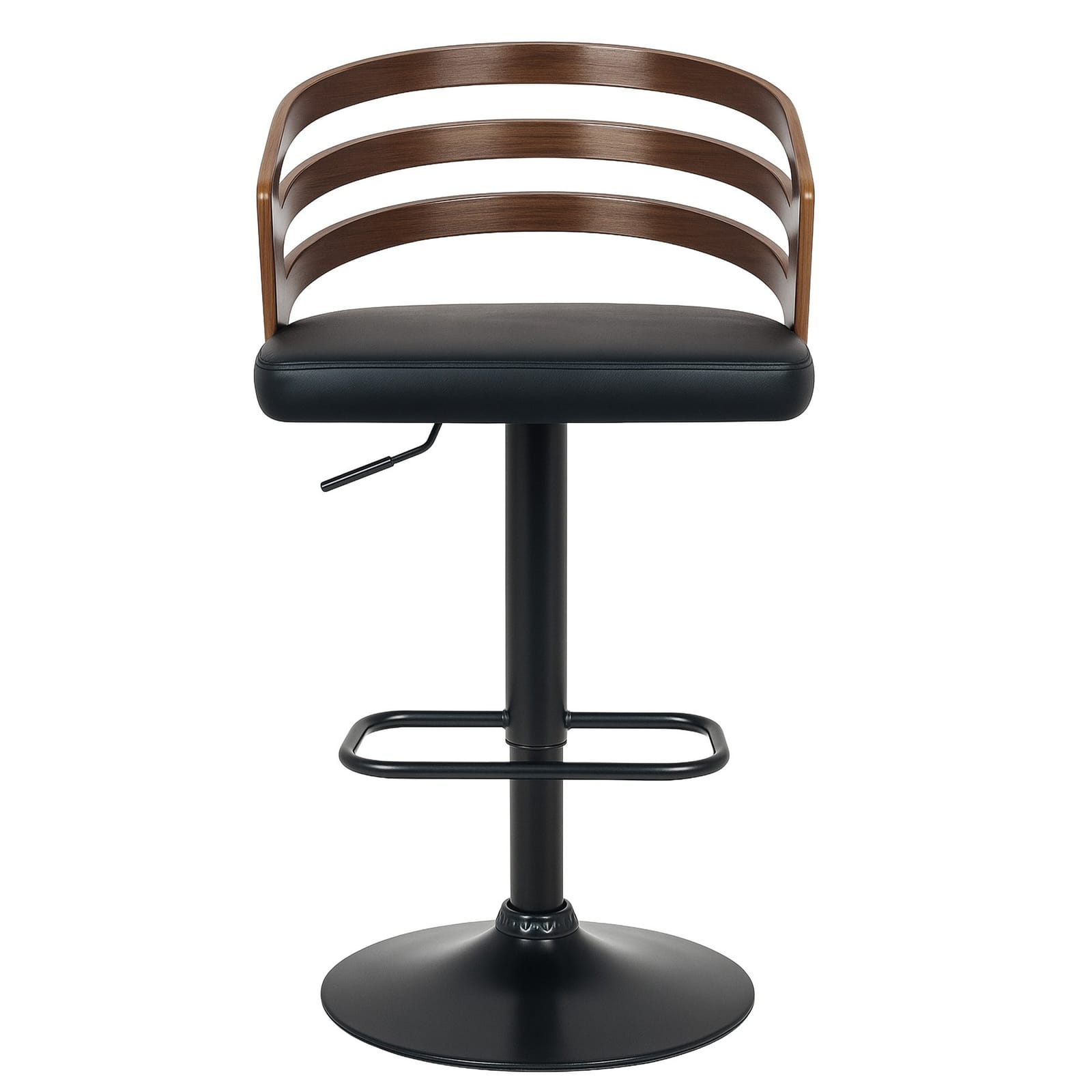 Bar Stool Adjustable Height Swivel 46x48x85cm