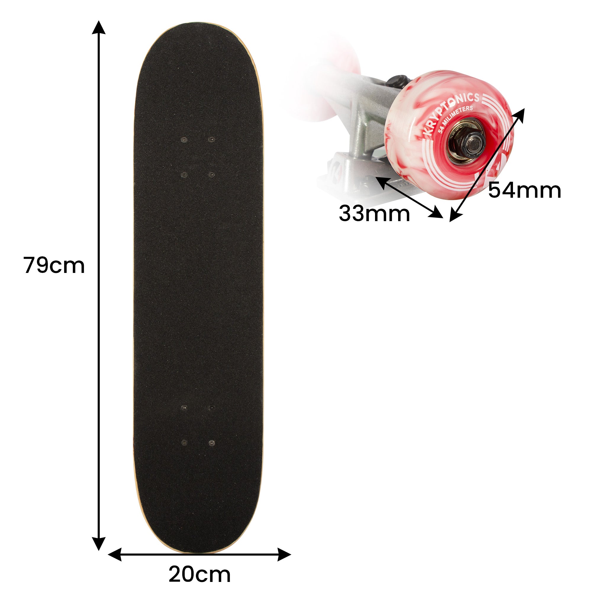 31-Inch Star Series Complete Skateboard