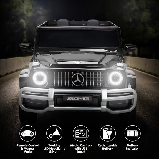 Mercedes Benz Amg G63 Kids Electric Two Seater Ride On Car With with Ride On Cars