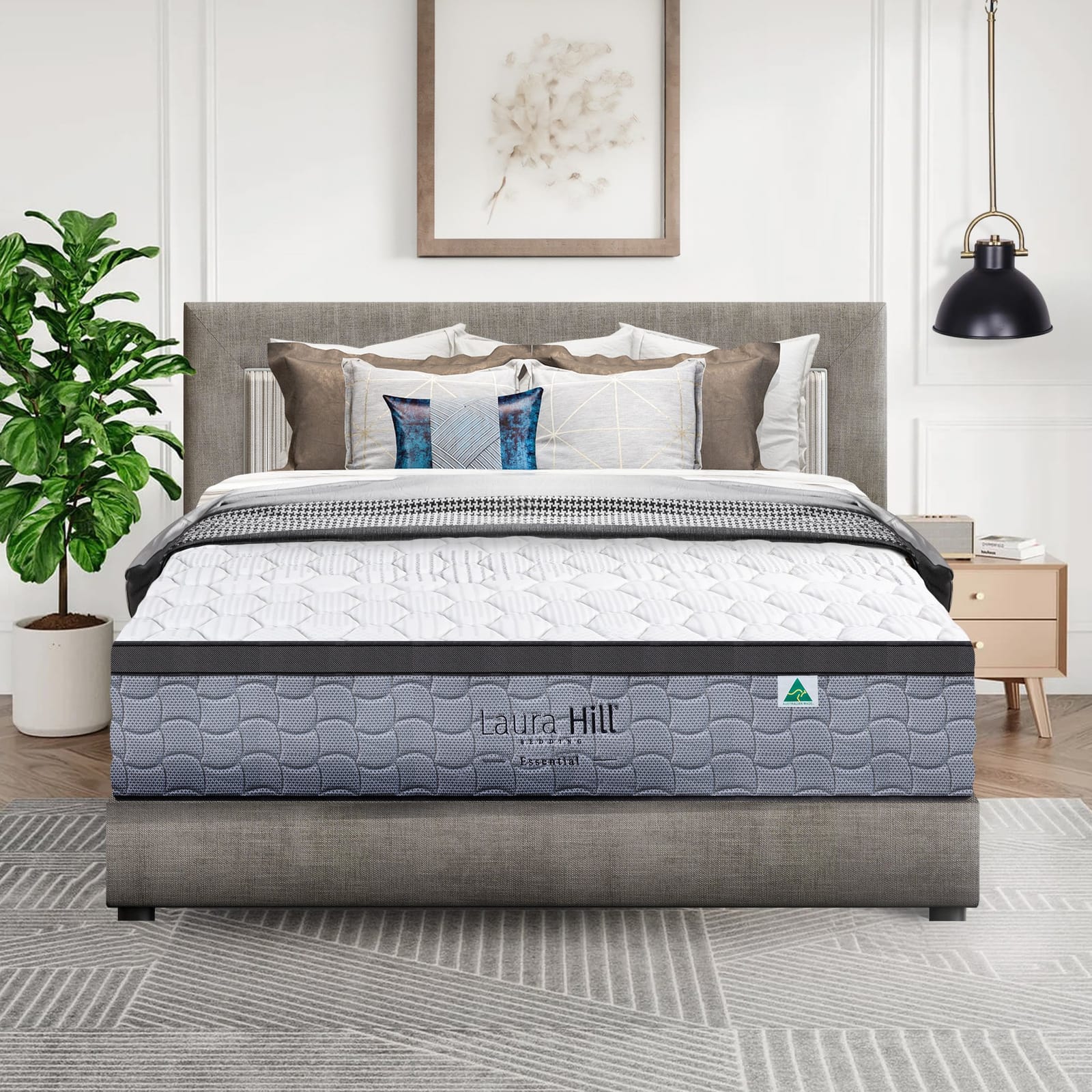Laura Hill Essential Australian Made Double Premium mattress 138x188x32cm, view 10