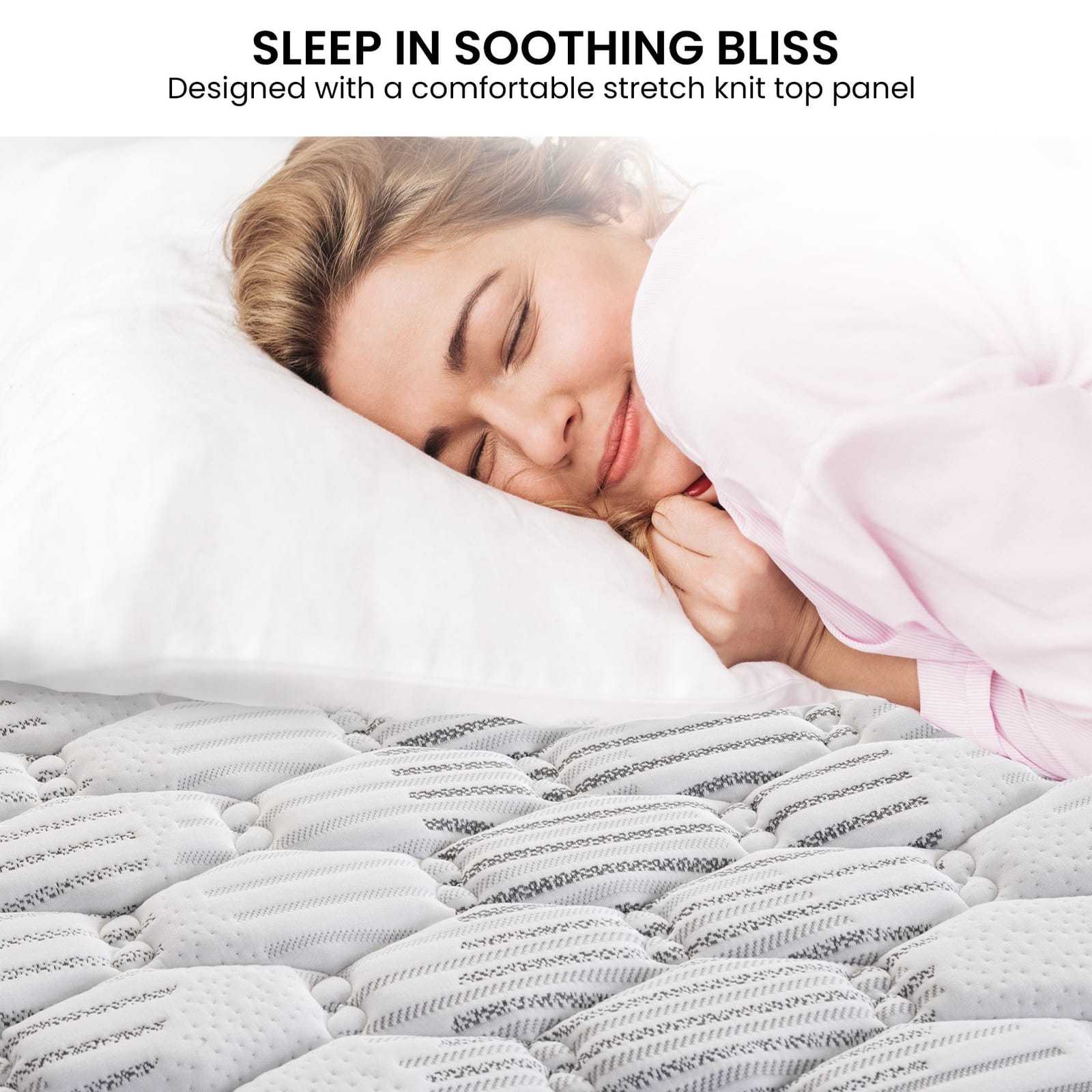 Laura Hill Essential Australian Made Double Premium mattress 138x188x32cm, view 7