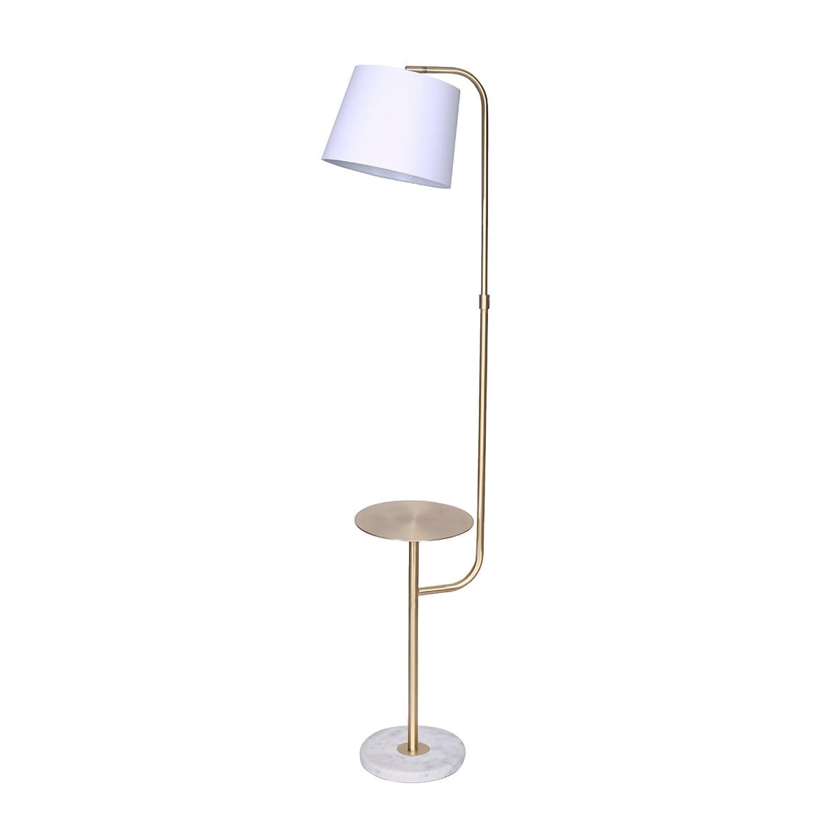 Marble End Table Lamp 25.5x30x23cm